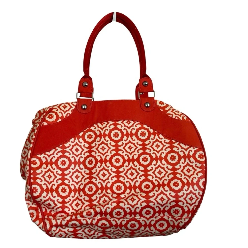 Petunia Pickle Bottom Wistful Weekend Diaper Bag Orange